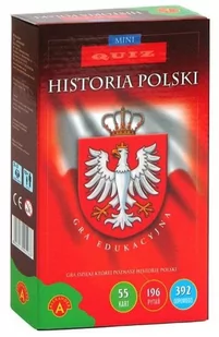 Alexander Mini Quiz Historia Polski GA-528 - Gry planszowe - miniaturka - grafika 1