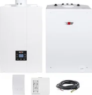 Piece i kotły grzewcze - WOLF Kocioł 1-fun.kondens - FGB-28 + zasobnik CSW-120L + GRATISY czujnik C.W.U + czujnik temperatury zewnętrznej - miniaturka - grafika 1