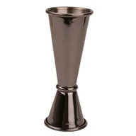Pozostałe akcesoria barmańskie - Miarka barmańska, jigger Black 50-25 ml na prezent - miniaturka - grafika 1