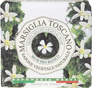 SAPONERIA NESTI By NESTI DANTE - Naturalne mydło toaletowe - MUSCHIO BIANCO - 200 g - Mydła - miniaturka - grafika 1