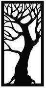 Obrazy i zdjęcia na płótnie - Panel Dekoracyjny Obraz Loft Ażurowy Drzewo P117 - miniaturka - grafika 1