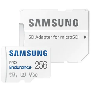 Samsung Karta pamięci microSD MB-MJ256KA/EU Pro Endurance 256GB + Adapter MB-MJ256KA/EU - Karty pamięci - miniaturka - grafika 1