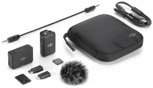 DJI Mic Basic (1 TX + 1 RX) - Bezprzewodowy system transmisji audio | - Akcesoria do drona - miniaturka - grafika 1
