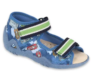 Befado buty obuwie dziecięce sandały kapcie pantofle dla chłopca - 20 - Kapcie damskie - miniaturka - grafika 1