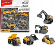 Zabawki zdalnie sterowane - Zestaw Pojazdy Budowlane Volvo Koparka Wywrotka Ładowarka Walec Prezent - miniaturka - grafika 1