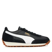 Sneakersy męskie - Sneakersy Puma Easy Rider Vintage 399028 10 Czarny - miniaturka - grafika 1