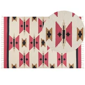 Dywany - Dywan bawełniany kilim 200 x 300 cm wielokolorowy GARNI - miniaturka - grafika 1