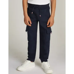 Tommy Hilfiger Spodnie | Regular Fit - Spodnie i spodenki dla chłopców - miniaturka - grafika 1