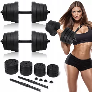 Hantle treningowe HC-30kg_(2x15kg) - Hantle i ciężarki - miniaturka - grafika 1