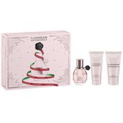 Zestawy perfum damskich - Viktor & Rolf Flowerbomb Edp Body Set (30 ml + 50 ml + 40 ml) - miniaturka - grafika 1