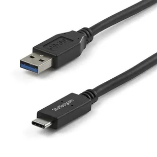 StarTech USB31AC1M kabel USB 1 m USB 3.2 Gen 2 (3.1 Gen 2) USB A USB C Czarny - Kable komputerowe i do monitorów - miniaturka - grafika 1