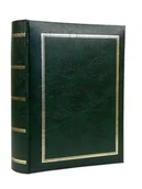 Albumy fotograficzne - ALBUM szyty na 300 zdjęć 10x15 z opisem CLASSIC zielony - miniaturka - grafika 1