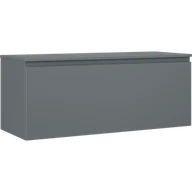 Szafki łazienkowe - Mexen Orio szafka łazienkowa podumywalkowa 120 cm z blatem, 1 szuflada, grafit mat - 91A10-12047-1-BFC66 - miniaturka - grafika 1