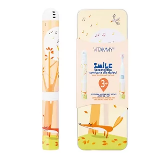 VITAMMY VITAMMY Smile lisek Szczoteczka soniczna dla dzieci z zębami mlecznymi 3 + - Szczoteczki do zębów dla dzieci - miniaturka - grafika 2