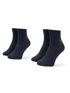 Skarpetki męskie - Tommy Hilfiger Zestaw 2 par niskich skarpet męskich 342025001 Granatowy - miniaturka - grafika 1