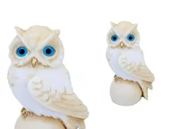 Figurki dekoracyjne - Sowa -alabaster grecki - miniaturka - grafika 1