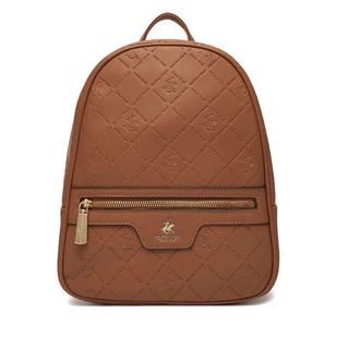 Plecak Beverly Hills Polo Club C-BHPC-H-002-08 Brązowy - Torebki damskie - miniaturka - grafika 1