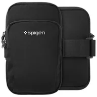 Etui i futerały do telefonów - Etui SPIGEN A702 Dynamic Shield Armband Czarny - miniaturka - grafika 1