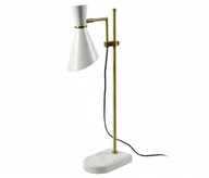 Lampy stojące - Lampa Stołowa Deluxe Gold Marmur 1 - miniaturka - grafika 1