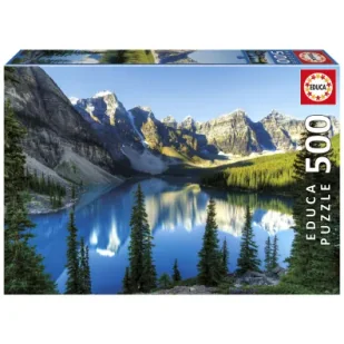 Puzzle 500 Jezioro w Kanadzie Educa - Puzzle - miniaturka - grafika 1