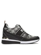 Slip on damskie - MICHAEL Michael Kors Sneakersy Maven Slip On Trainer 43F3MVFP2Y Czarny - miniaturka - grafika 1