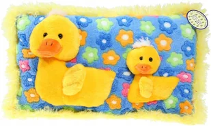 PODUSZKA PLUSZOWA MASKOTKA KACZKI KACZUSZKA RETRO PLUSZAK WIELKANOC OZDOBA - Maskotki i pluszaki - miniaturka - grafika 1