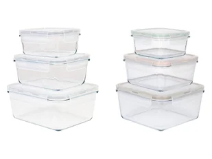 ERNESTO® Zestaw 3 pojemników do przechowywania żywności - Pojemniki kuchenne - miniaturka - grafika 1