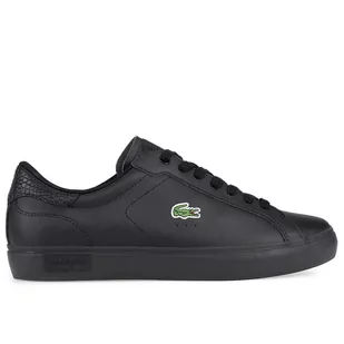 Buty Lacoste Powercourt 741SMA0030-02H - czarne - Buty sportowe męskie - miniaturka - grafika 2