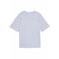 Odzież sportowa dziecięca - Młodzieżowa koszulka Essentials Boxy PUMA Cool Weather Blue - miniaturka - grafika 1