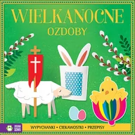 Kolorowanki, wyklejanki - Zielona Sowa Wielkanocne ozdoby praca zbiorowa - miniaturka - grafika 1