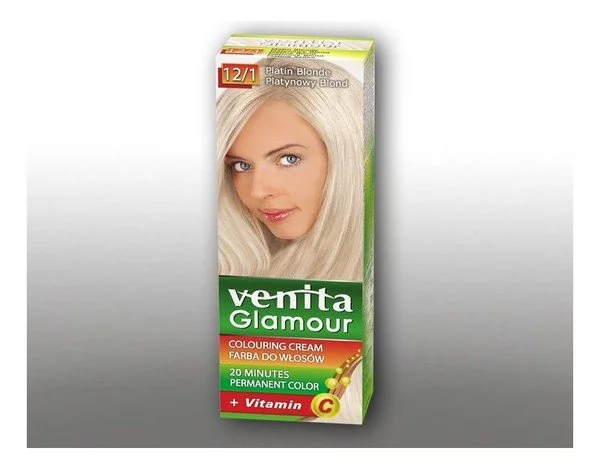 Venita Farba do włosów z witaminą C - Glamour Colouring Cream Farba do włosów z witaminą C - Glamour Colouring Cream