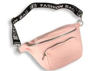 Torebki damskie - Nerka Damska Saszetka Torebka Na Ramię Listonoszka różówa - miniaturka - grafika 1
