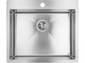 Laveo SAM 010T Zlewozmywak stalowy1 komoraWymiary 510x590x200 mm Wymiar szafki 600 mmWyko$374czenie stal nierdzewnaW zestawie z syfonem - Zlewozmywaki - miniaturka - grafika 1