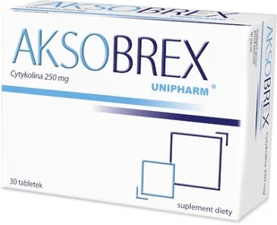 Aksobrex Unipharm, suplement diety, 30 tabletek |  !!! 3658021 - Układ nerwowy - miniaturka - grafika 1