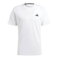 Koszulki męskie - adidas TR-es Base T Koszulka męska, Biały/Czarny, L - miniaturka - grafika 1