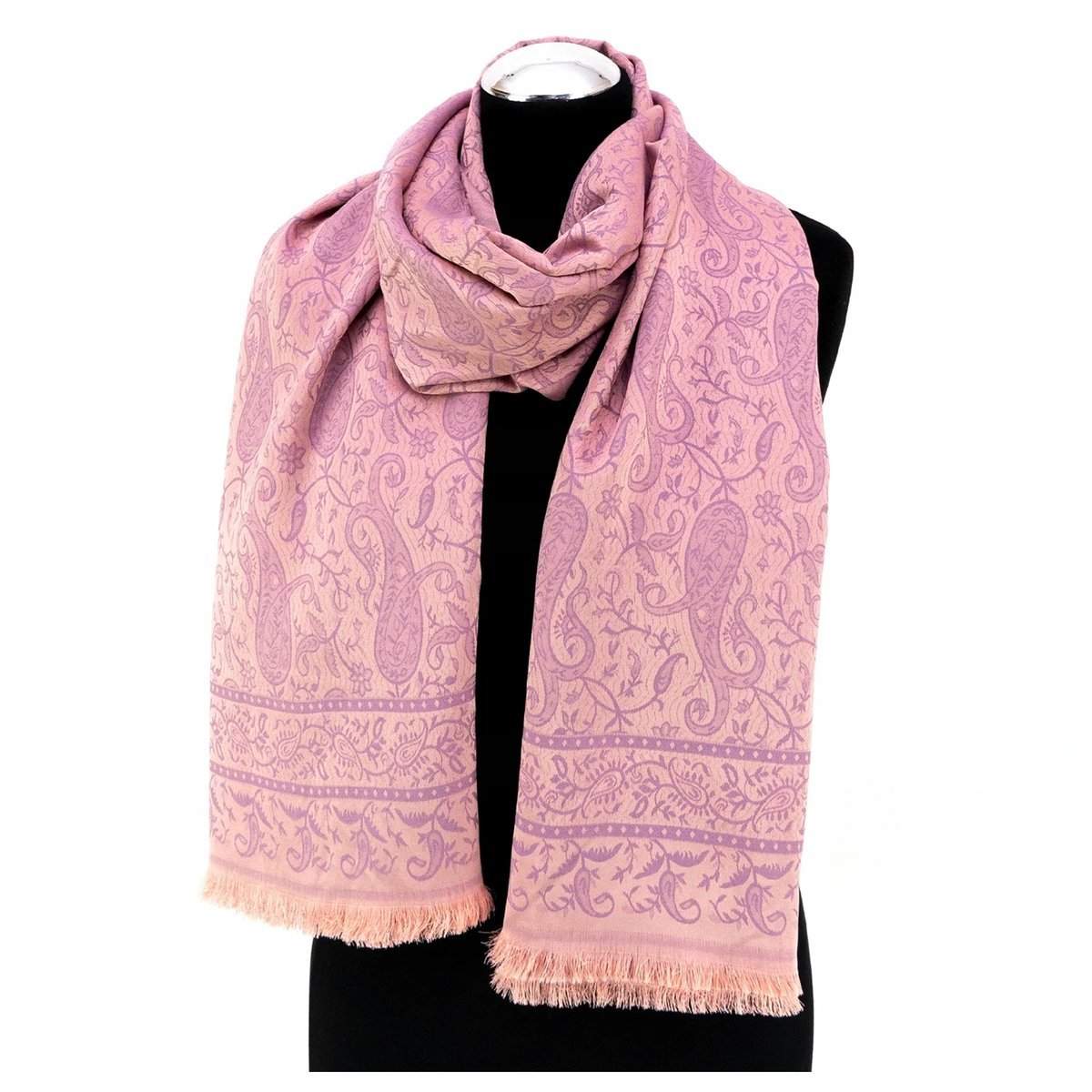 Szal Szalik Damski Turecki Orientalny Świt Stambułu Oryginalny Wzór Ciepły