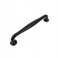 Meble modułowe i akcesoria - Uchwyt meblowy czarny 128 mm aluminiowe uchwyty do szafek szuflad do mebli - miniaturka - grafika 1