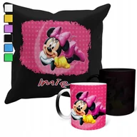 Gadżety dla niej i dla niego - ZESTAW KUBEK MAGICZNY + POSZEWKA Z PODUSZKĄ- PREZENT MYSZKA MIKI + IMIĘ - miniaturka - grafika 1