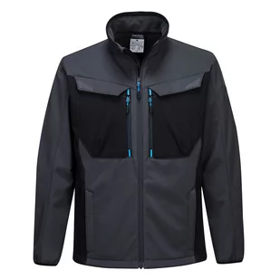 Portwest T750 SOFTSHELL WX3; SZARY - Kurtki męskie - miniaturka - grafika 1