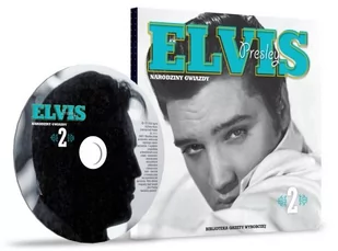Elvis Presley Narodziny Gwiazdy 2 + CD Nowa Używana - Książki o muzyce - miniaturka - grafika 1