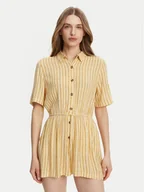 Kombinezony - Roxy Kombinezon ERJWO03018 Żółty Regular Fit - miniaturka - grafika 1