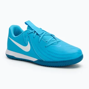 Buty piłkarskie dziecięce Nike Phantom GX II Academy IC blue fury/white WYSYŁKA W 24H 30 DNI NA ZWROT - Piłka nożna - miniaturka - grafika 1