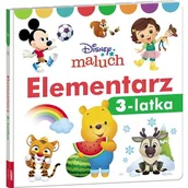 Książki edukacyjne - Elementarz 3-latka. Disney Maluch - miniaturka - grafika 1