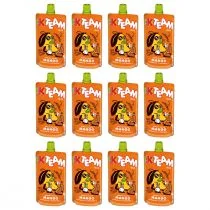 Kubuś Team Mus jabłko banan mango marakuja z witaminą C zgrzewka 12 x 100 g - Desery dla dzieci - miniaturka - grafika 1