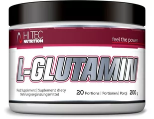 Hi-Tec L-glutamina 200 g - Glutamina - miniaturka - grafika 1
