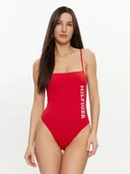 Stroje kąpielowe - Tommy Hilfiger Strój kąpielowy UW0UW05306 Czerwony - miniaturka - grafika 1