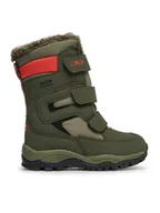 Buty dla chłopców - CMP Śniegowce Kids Hexis Snow Boot Wp 30Q4634 Zielony - miniaturka - grafika 1