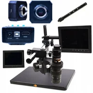 Mikroskopy i lupy - Rosfix Mikroskop cyfrowy z regulowanym ramieniem Earth Pro MCEP-0.5X-PZRR + Wyświetlacz 8 cali+ Uchwyt do mikroskopu cyfrowego+ Kamera ORION Pro - miniaturka - grafika 1