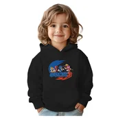 Bluzy dla dziewczynek - BLUZA DZIECIĘCA SONIC 3 146-152 Z KAPTUREM BAWEŁNIANA JAKOŚĆ - miniaturka - grafika 1