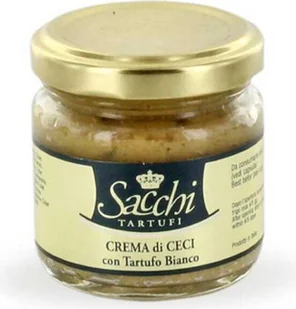 Włoski Krem z ciecierzycy z drogocenną białą truflą, 80 g / Sacchi Tartufi - Majonezy i dressingi - miniaturka - grafika 1
